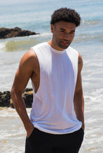 Load image into Gallery viewer, THE Men’s essential cut off tank