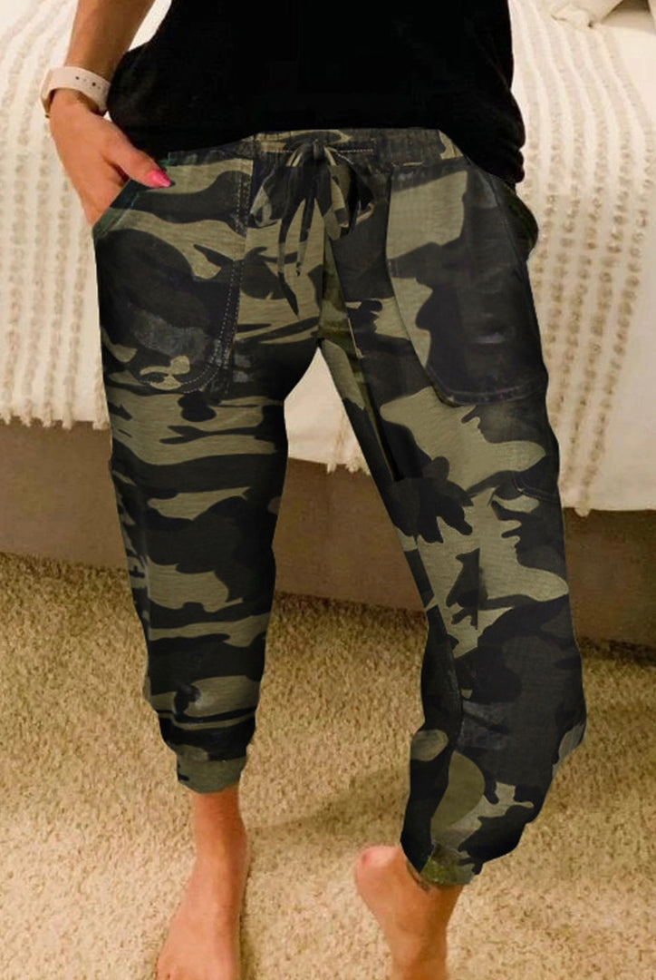 Camo Jogger with Pockets