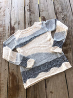 Load image into Gallery viewer, Lightweight Tri Color Sweater