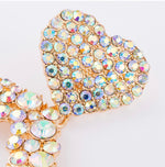 Load image into Gallery viewer, Heart Felt Gem Earrings