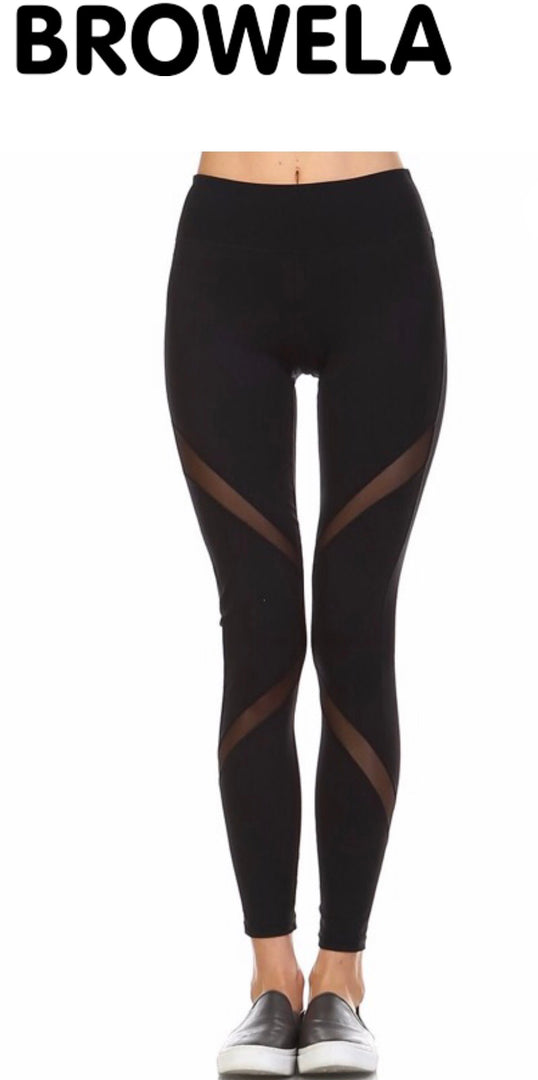MB1225 Black Leggings