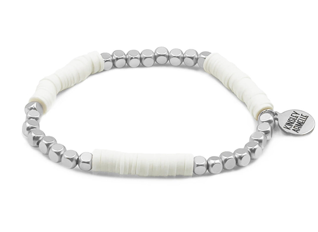 LIVIA COLLECTION SILVER ASHEN BRACELET