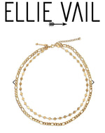 Load image into Gallery viewer, ELLIE VAIL - JAYCE DOUBLE CHAIN NECKLACE