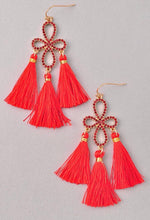Load image into Gallery viewer, Solid Color Chandelier Earrings