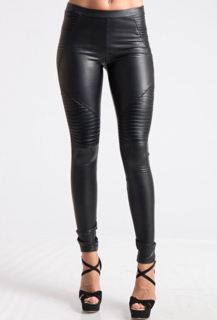 Faux Leather Leggings