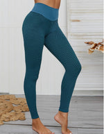 Load image into Gallery viewer, Textured Honeycomb high waist leggings