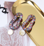 Load image into Gallery viewer, Retro Drop Earrings
