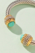 Load image into Gallery viewer, Multi Tone Cuff bracelet