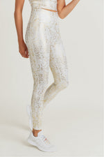 Load image into Gallery viewer, Gold Print High waist Leggings