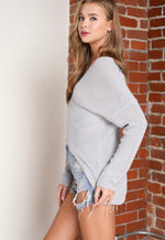 Load image into Gallery viewer, Multiple wear Grey Sweater