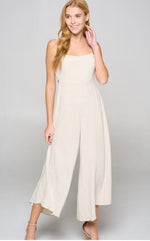 Load image into Gallery viewer, Wide Leg Jumpsuit- Open Back