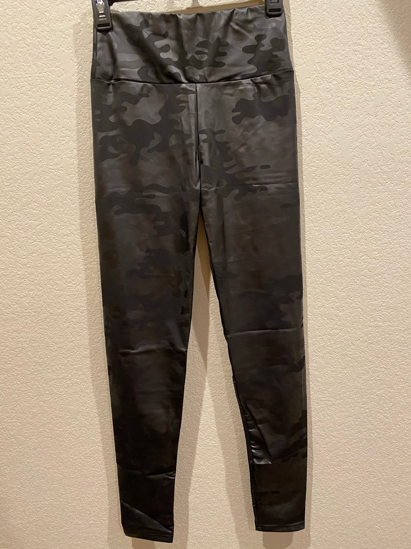 Camo Print Gloss legging