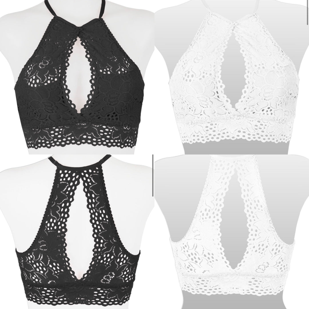 Lace Keyhole Bralette