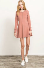 Load image into Gallery viewer, Lightweight Fleece Dress