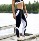 Load image into Gallery viewer, Leggings with Honeycomb Print