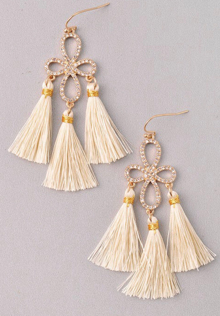 Solid Color Chandelier Earrings
