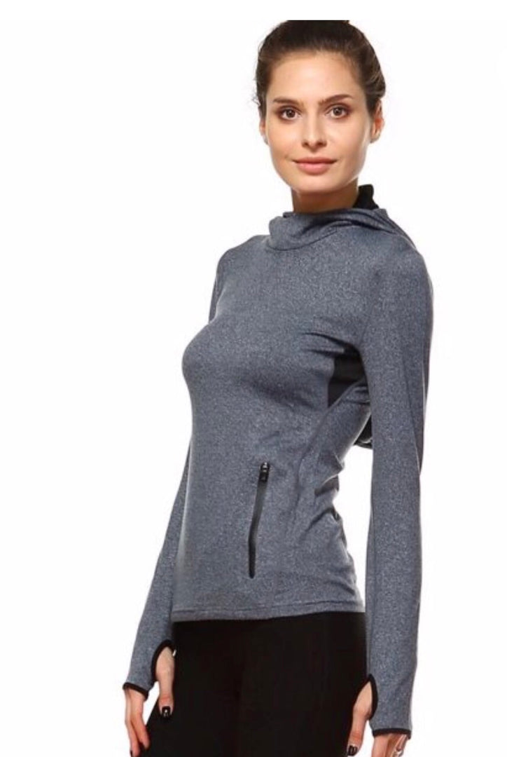 Fitted Lightweight Hoodie