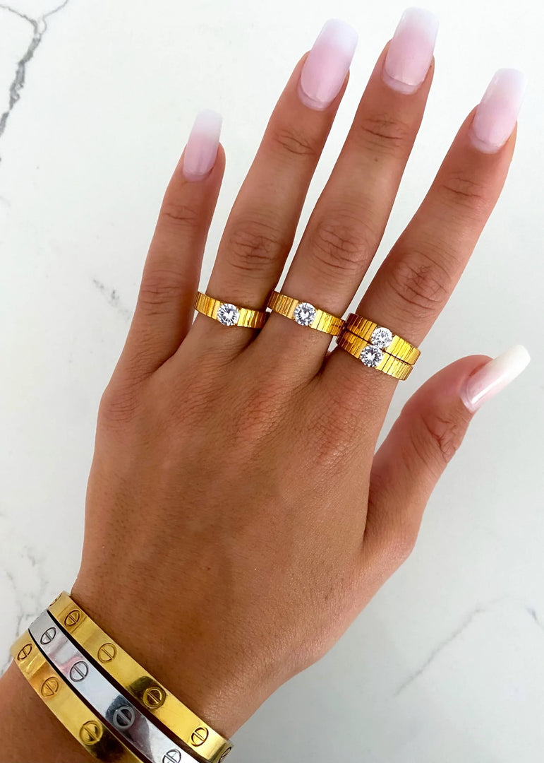 Small Diamond Ring