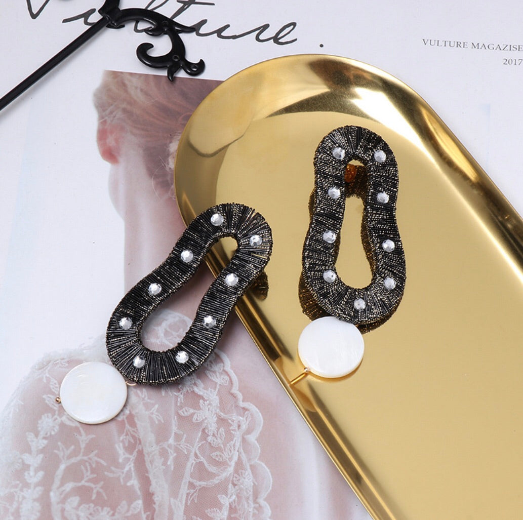 Retro Drop Earrings