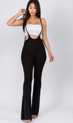 Load image into Gallery viewer, Plunging Spaghetti strap Jumpsuit