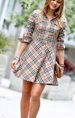Load image into Gallery viewer, A line full zip dress