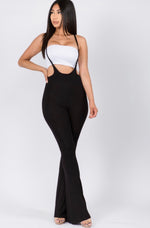 Load image into Gallery viewer, Plunging Spaghetti strap Jumpsuit