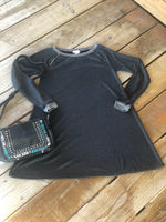 Load image into Gallery viewer, Ultra Soft T-shirt Dress with Zipper Detail