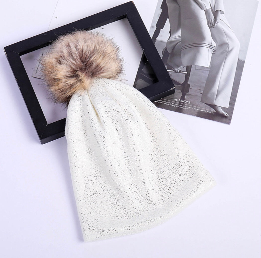 Beanie with Pom