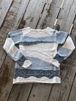 Load image into Gallery viewer, Lightweight Tri Color Sweater