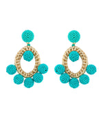 Load image into Gallery viewer, Bohemian Rice Bead Earrings