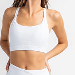 Load image into Gallery viewer, Plus Size Sport’s Bra - WHITE
