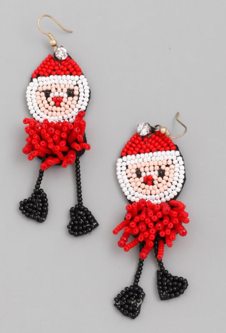 Santa Earrings