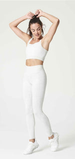 Load image into Gallery viewer, NUX Snake Legging - Coconut