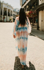 Load image into Gallery viewer, Plus Size Flowy Front Button Kimono