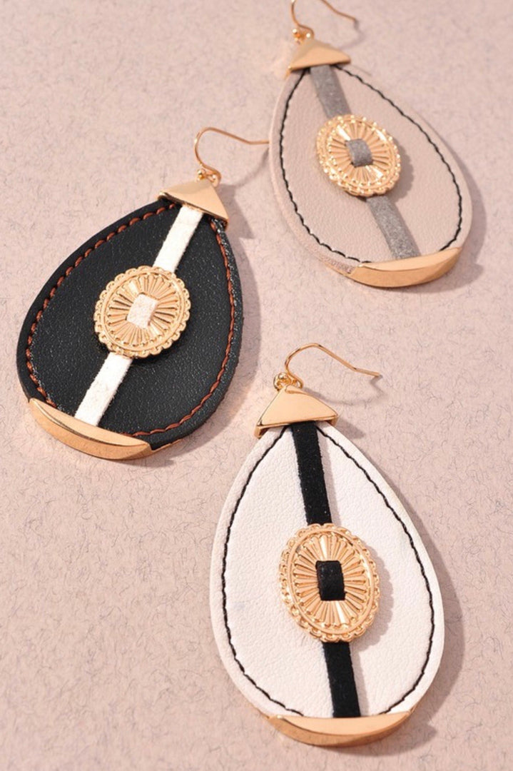 Concho Accent Earrings