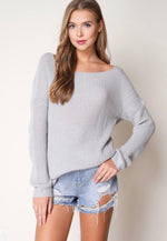 Load image into Gallery viewer, Multiple wear Grey Sweater