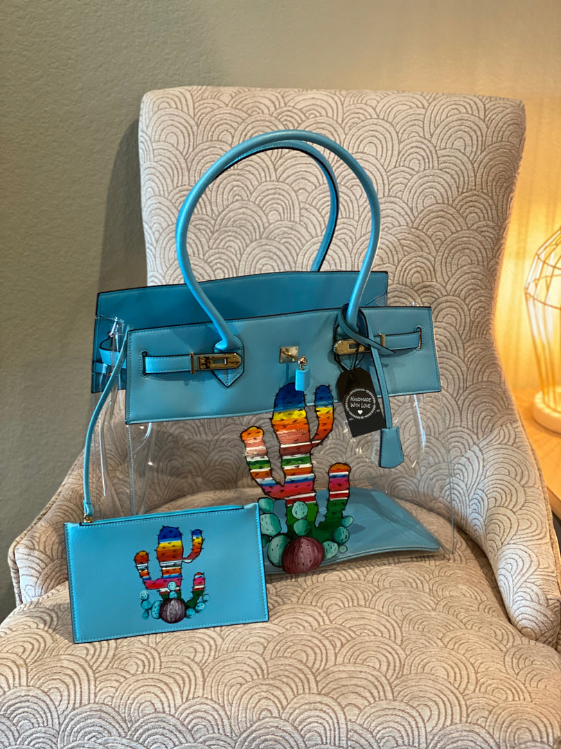 Custom Handpainted De-Vesi Bag