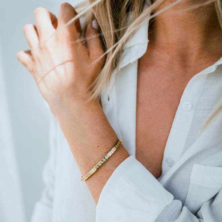 Isabella Geometric Bracelet (GOLD)