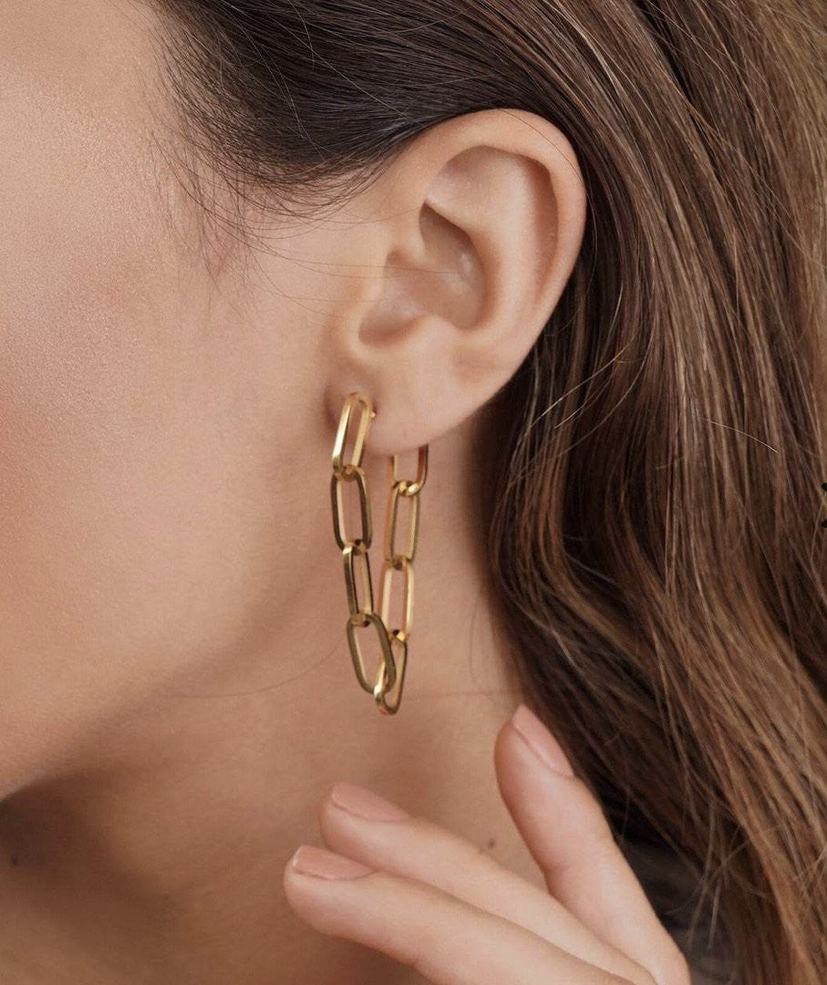 ELLIE VAIL - EVERLY DROP CHAIN EARRING