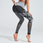 Load image into Gallery viewer, High Waist Seamless Camo Leggings