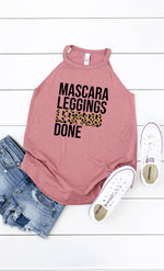 Load image into Gallery viewer, Tank Top Mascara Leggings Leopard Done Leopard Print