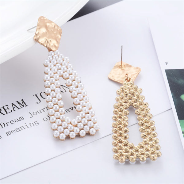Drop Petite Pearl Earrings