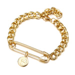 Load image into Gallery viewer, TREND ALERT - Safety Pin Clasp Bracelet