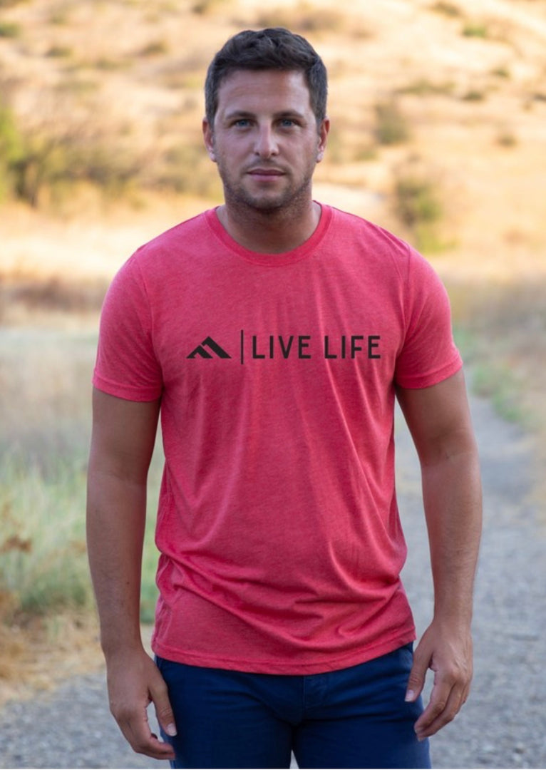 Men’s Live Life Logo Tshirt