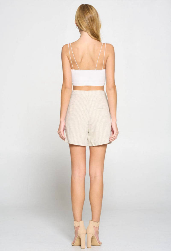 Striped Lined Shorts