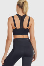 Load image into Gallery viewer, Harness Mesh Hybrid Racerback Sports Bra