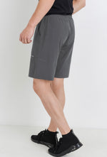 Load image into Gallery viewer, Men’s Athletic Drawstring Shorts with Zipper