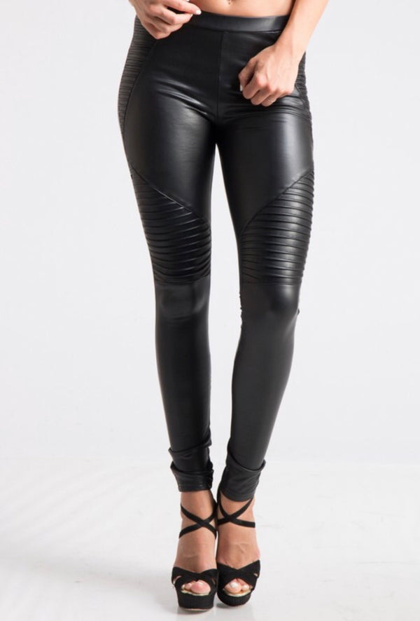 Faux Leather Leggings