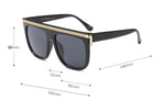 Load image into Gallery viewer, Acrylic Sunglasses with Gold Accent