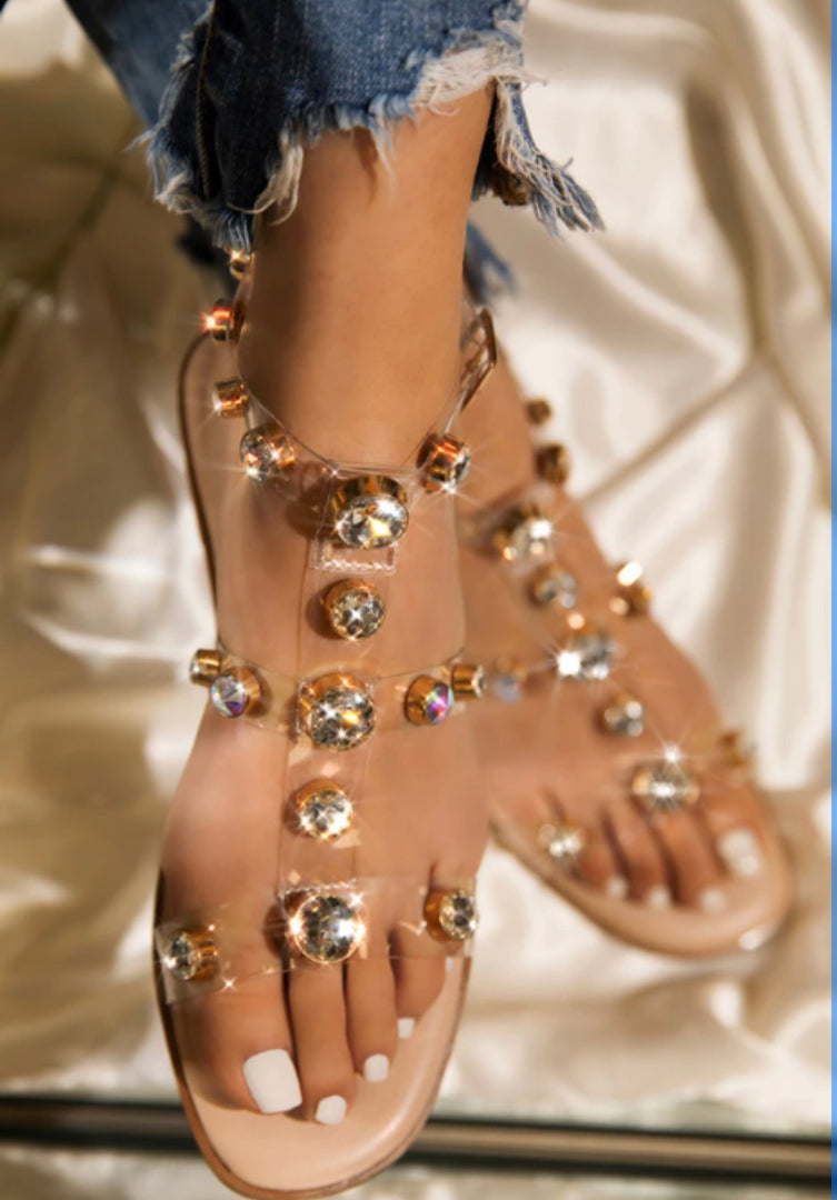 The Tasha Diamond Sandal